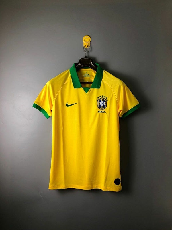 2019-20 Brazil Home Jersey Fan Version