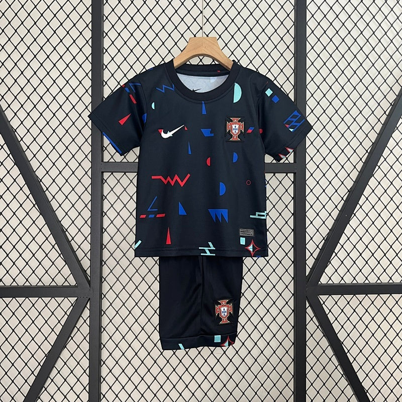 2024 Kids Portugal Training Wear Fan Version Kit