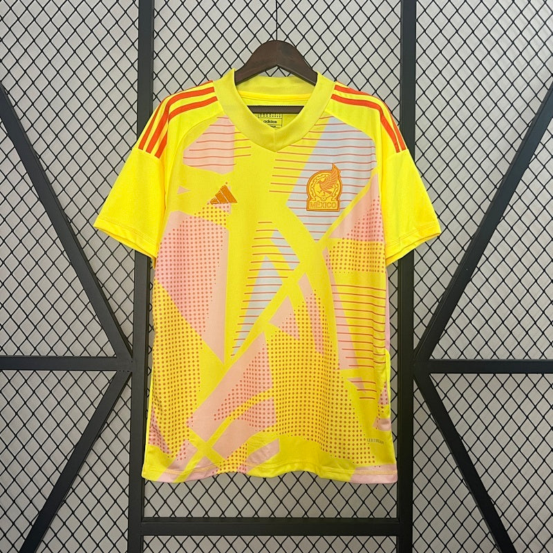 2024 Mexico Goalkeeper Yellow Fan Version