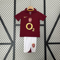Kids Arsenal 2005/06 Home Jersey Kit Fan Version