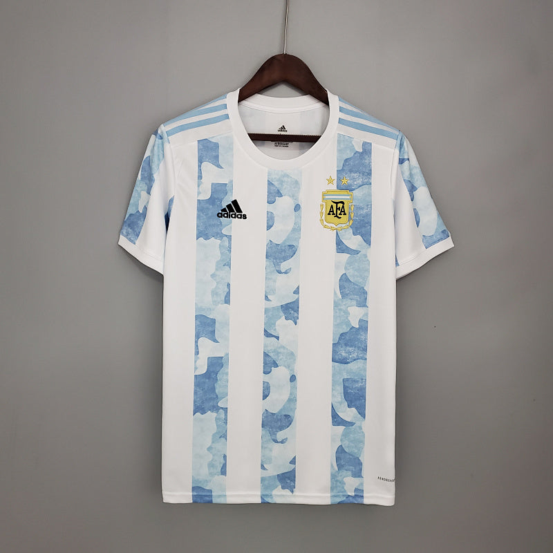 2020 Argentina Home Jersey Fan Version