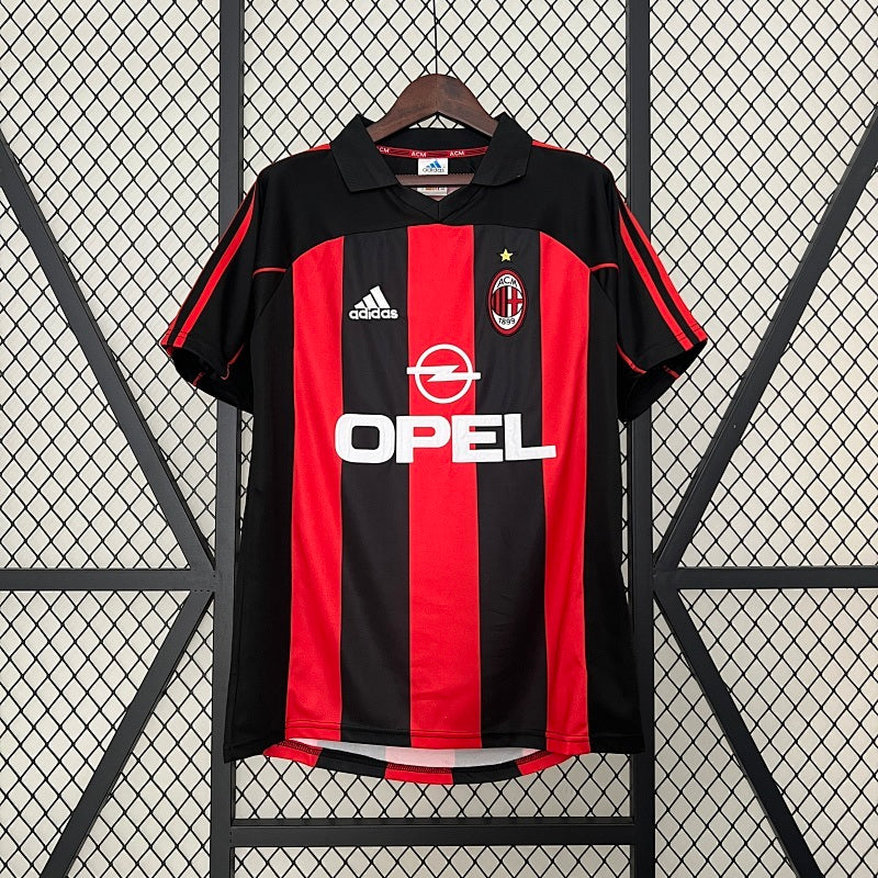 Retro AC Milan 2001/02 Home Jersey Fan Version