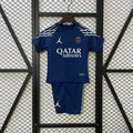2024/25 Kids PSG Fourth Away Jersey Kit Fan Version