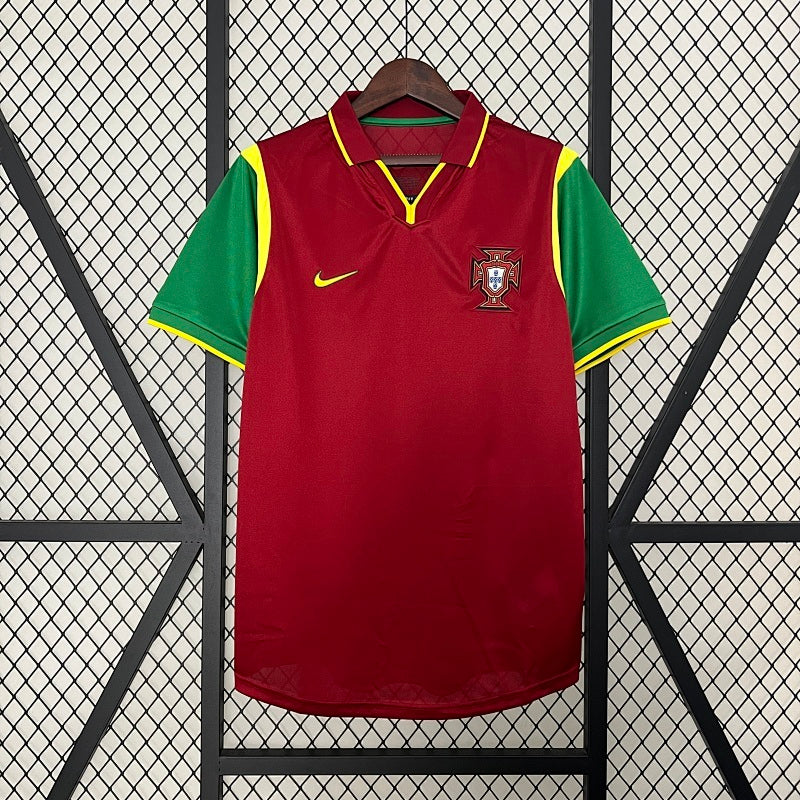 Retro Portugal 1998 Home Jersey Fan Version