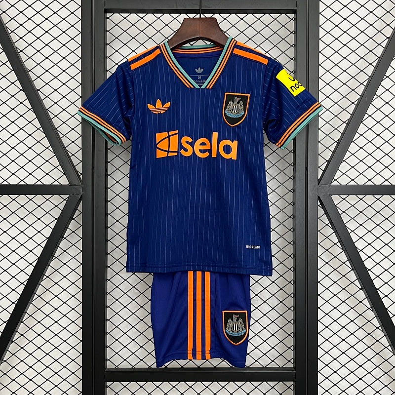 2025/26 Kids Newcastle United Third Away Jersey Kit Fan Version