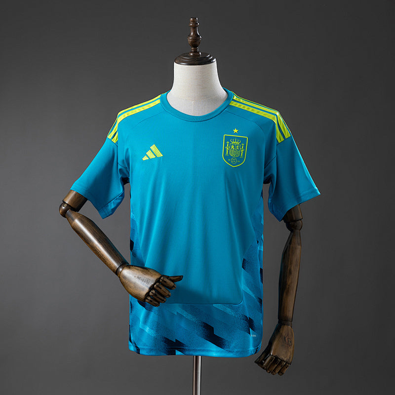 Spain 2026 Goalkeeper - Blue Jersey Fan Version