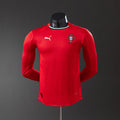 Portugal 2025 Home Long Sleeve Player Version Jersey