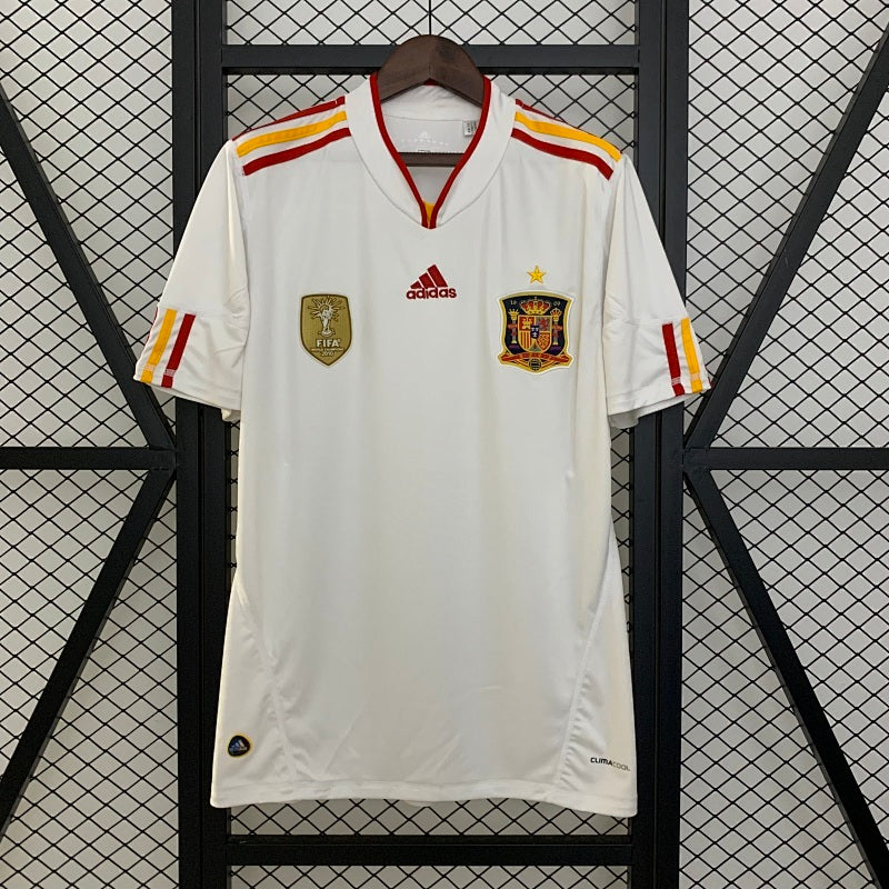 Retro Spain 2011 Away Jersey Fan Version