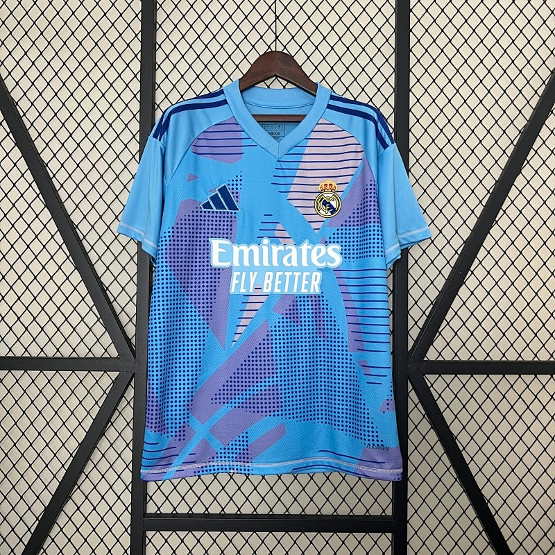2024/25 Real Madrid Goalkeeper Blue Fan Version