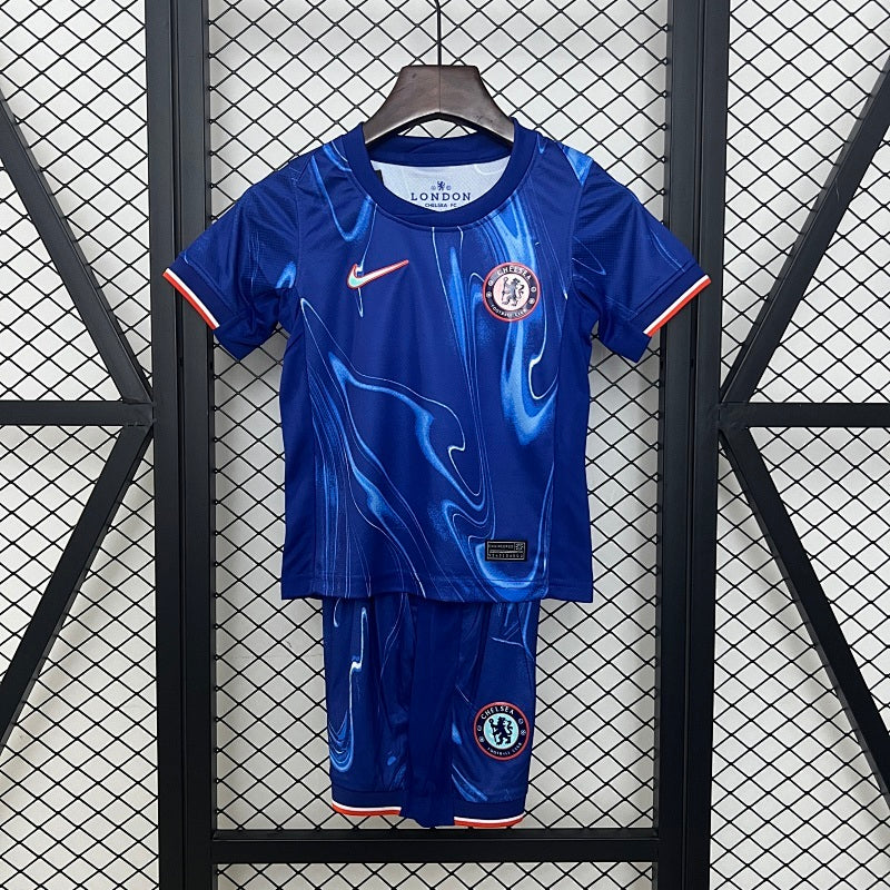 2024/25 Kids Chelsea Home Jersey Kit Fan Version