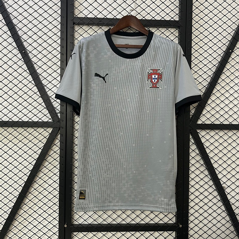 2025 Goalkeeper Portugal Grey Fan Version