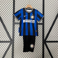 Kids Inter Milan 2009/10 Home Jersey Kit Fan Version