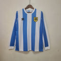 Retro 1978 Long Sleeve Argentina Home Fan Version