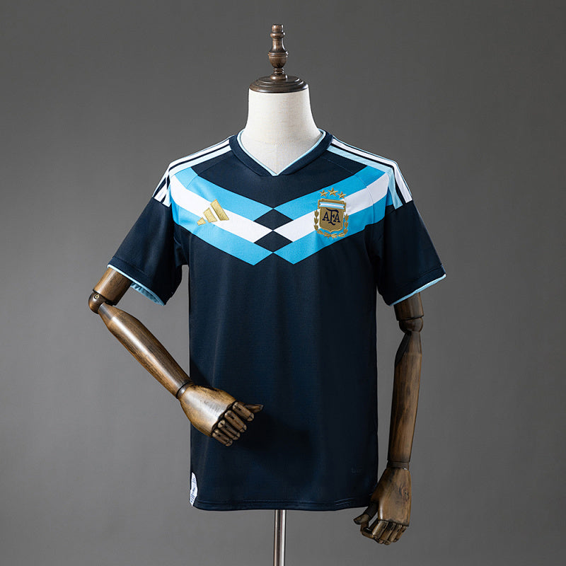 Argentina 2026 Training - Black Jersey Fan Version