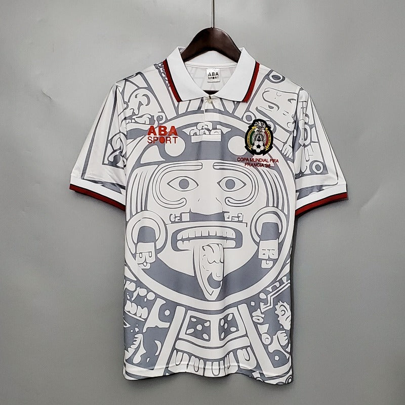 Retro 1998 Mexico Away Jersey Fan Version