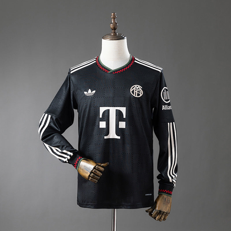 Bayern Munich 2025/26 Third Away Long-Sleeve Jersey Fan Version
