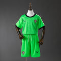 Portugal 2026 Fluorescent Green Kids Kit Jersey Fan Version