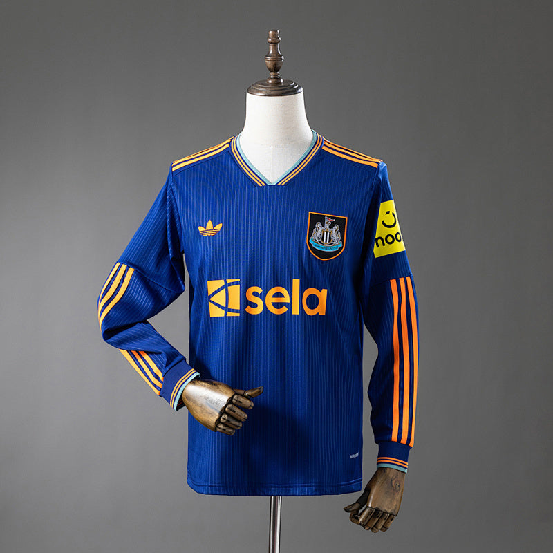 Newcastle United 2025/26 Third Away Long Sleeve Jersey Fan Version