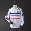 France 1998 Away Long Sleeve Retro Jersey Fan Version