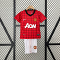Kids Manchester United 2012/13 Home Jersey Kit Fan Version