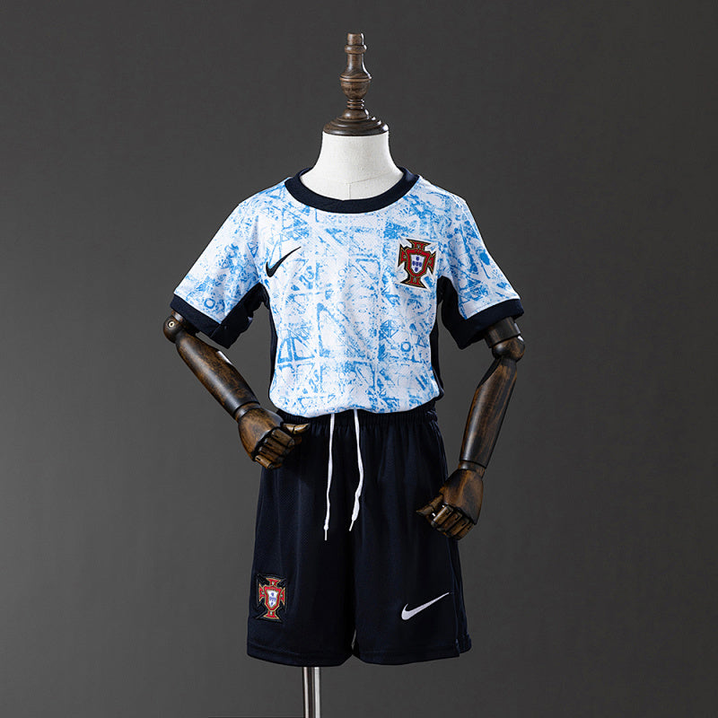 2024 Kids Portugal  Away Jersey Fan Version Kit