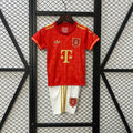 2025/26 Kids Bayern Munich 125th Anniversary Jersey Kit Fan Version