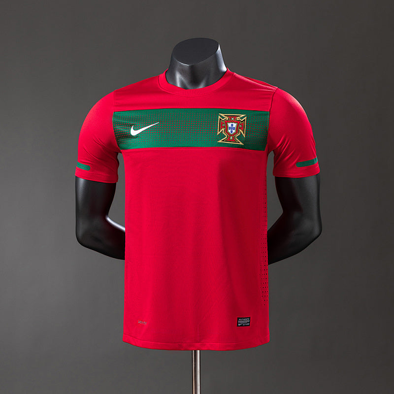 Portugal 2010 Player Version Retro Home Jersey