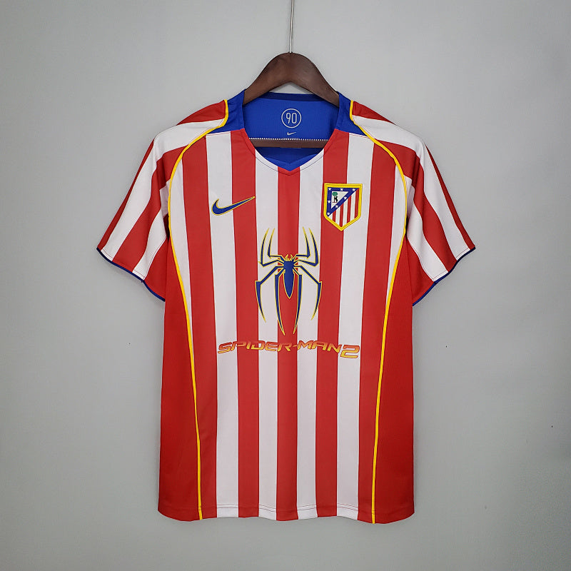 Retro Atletico Madrid 2004/05 Home Jersey Fan Version