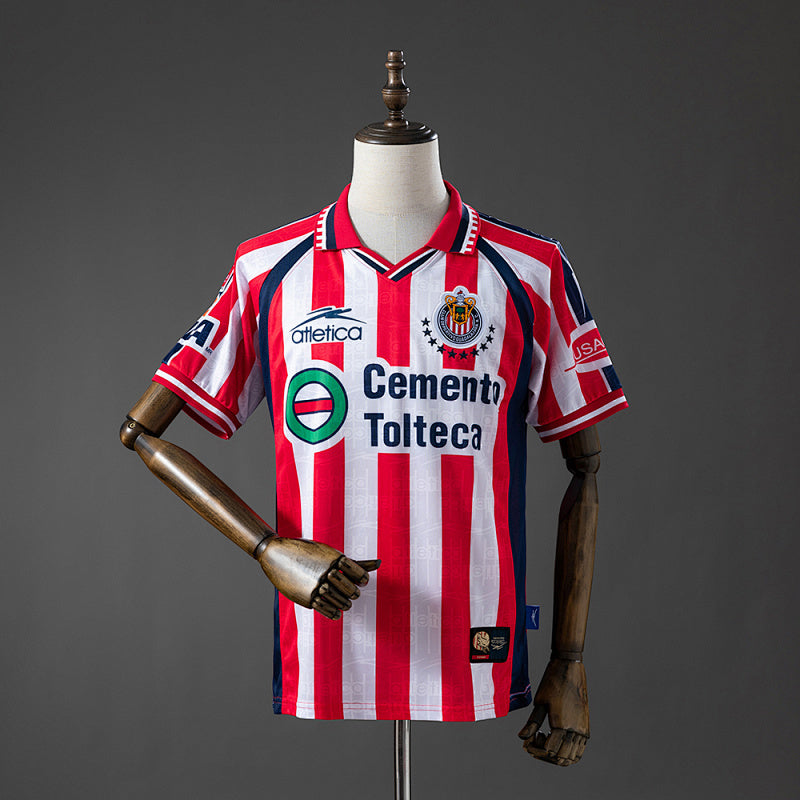 Guadalajara 1999/00 Home Retro Jersey Fan Version