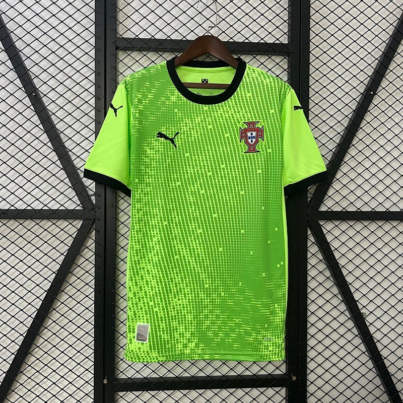 2025 Goalkeeper Portugal Green Fan Version