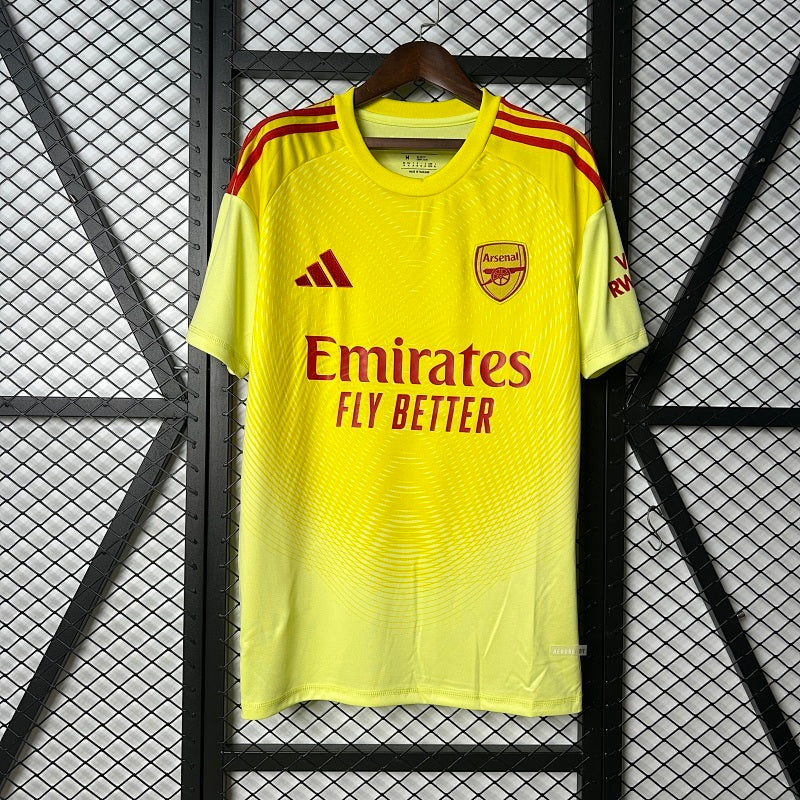 2025/26 Goalkeeper Arsenal Jersey Fan Version