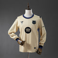 Barcelona 2025/26 Away Long-Sleeve Jersey Fan Version
