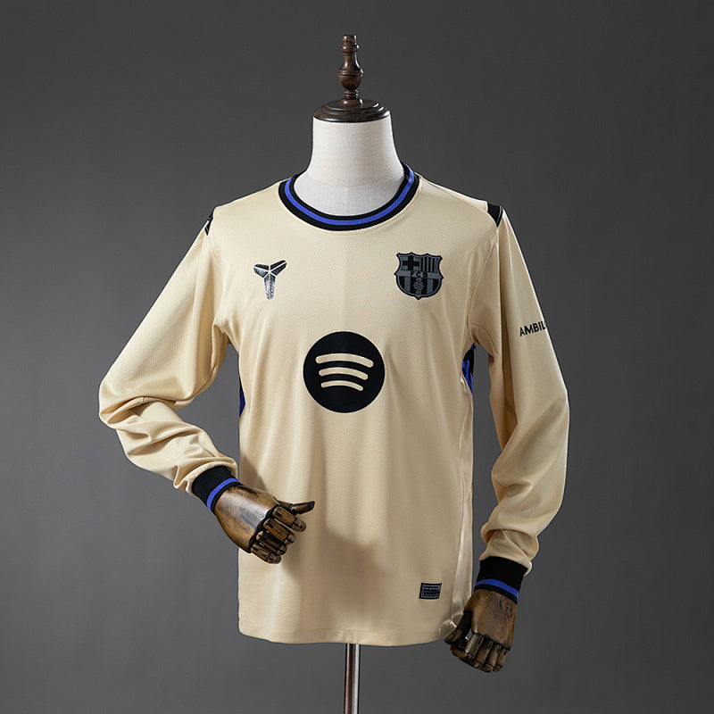 Barcelona 2025/26 Away Long-Sleeve Jersey Fan Version