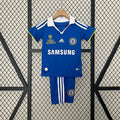 Kids Chelsea 2008/09 Champions League Home Jersey Kit Fan Version