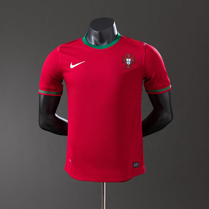 Portugal 2012 Home Player Version Retro Jersey