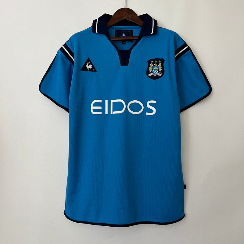 Retro Manchester City 2001/02 Home Jersey Fan Version