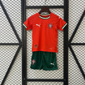 2025 Kids Portugal Home Jersey kit