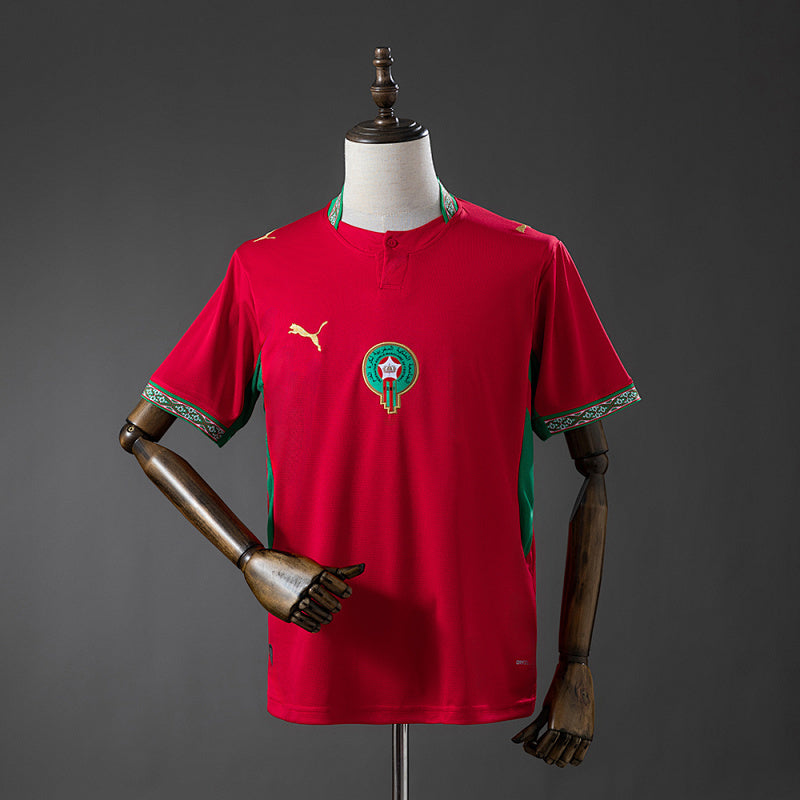 Morocco 2026 Home Jersey Fan Version