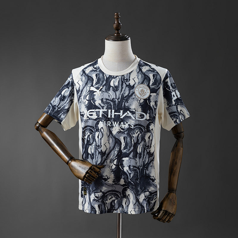 Manchester City 2025/26 Year of the Horse Special Edition Jersey Fan Version