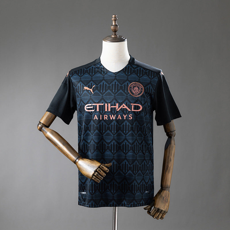 Manchester City 2020/21 Away Retro Jersey Fan Version