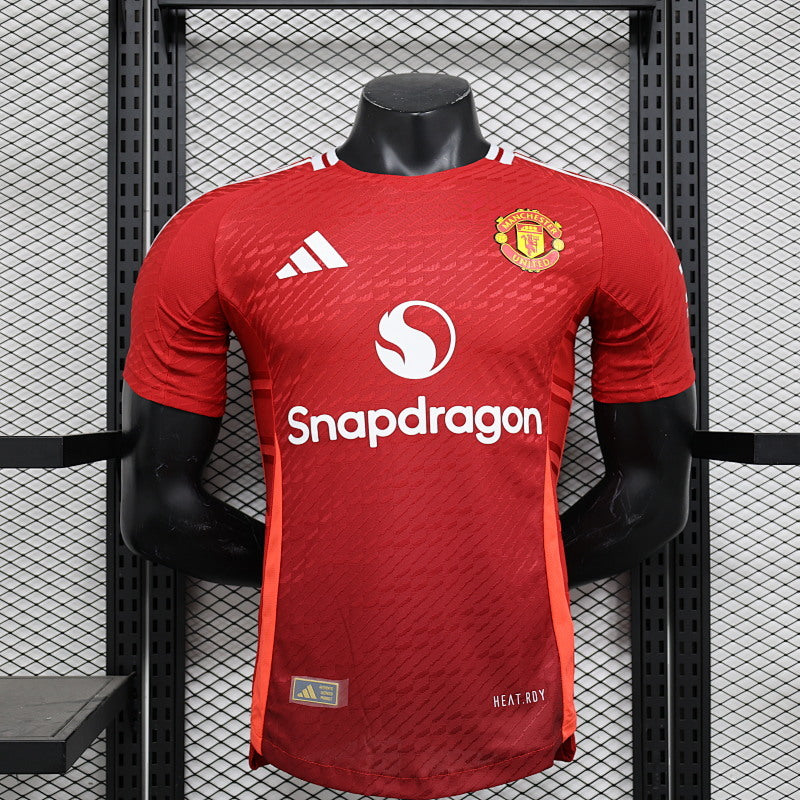2024/25 Manchester United Home Jersey Player Version