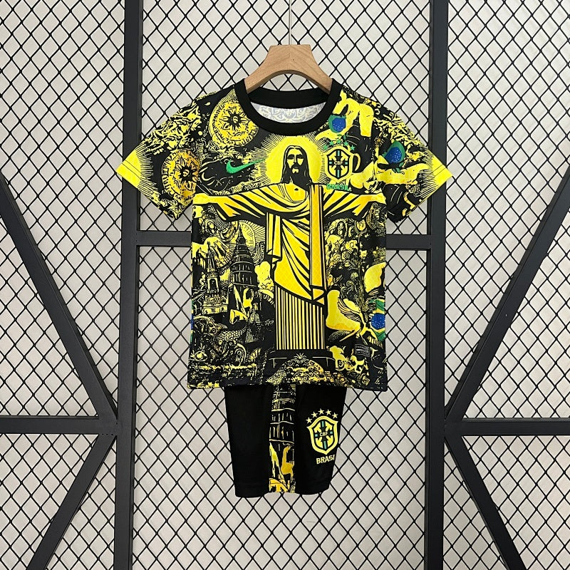 2024 Kids Brazil Special Edition Fan Version