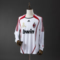 Retro Long Sleeve AC Milan 2006/07 Away Jersey Fan Version