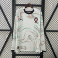 2025 Long Sleeve Portugal Away Jersey Fan Version