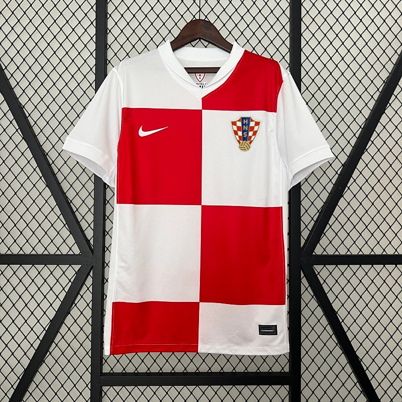 2024 Croatia Home Jersey Fan Version