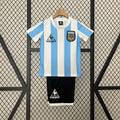 Kids Argentina 1986 Home Jersey Set Fan Version