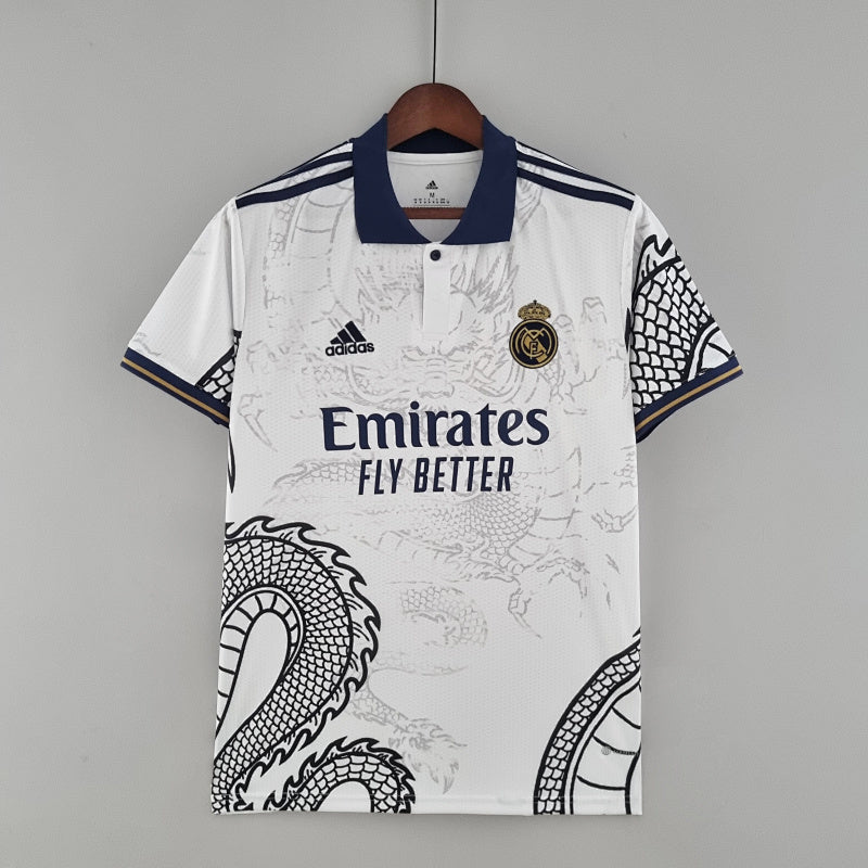 2022/23 Real Madrid Chinese Dragon White Fan Version