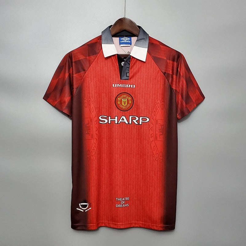 Retro 1996 Manchester United Home Jersey Fan Version