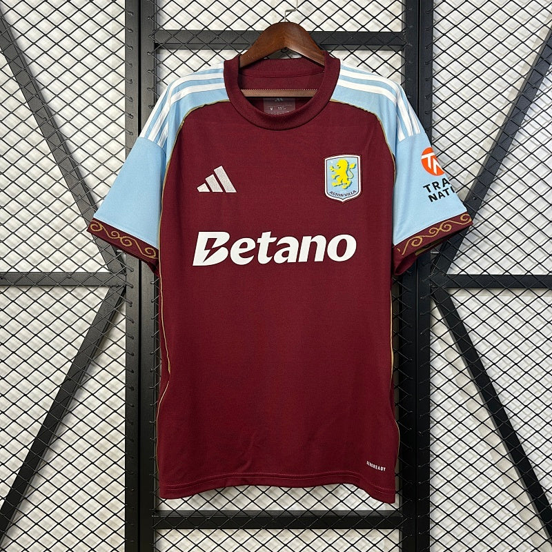 2025/26 Aston Villa Home Jersey Fan Version