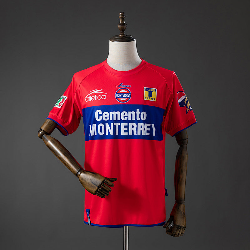Tigres UANL 2001/02 Away Retro Jersey Fan Version